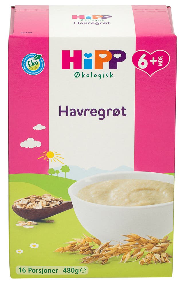 Hipp Havregrøt Fra 6 mnd, 16 porsjoner
