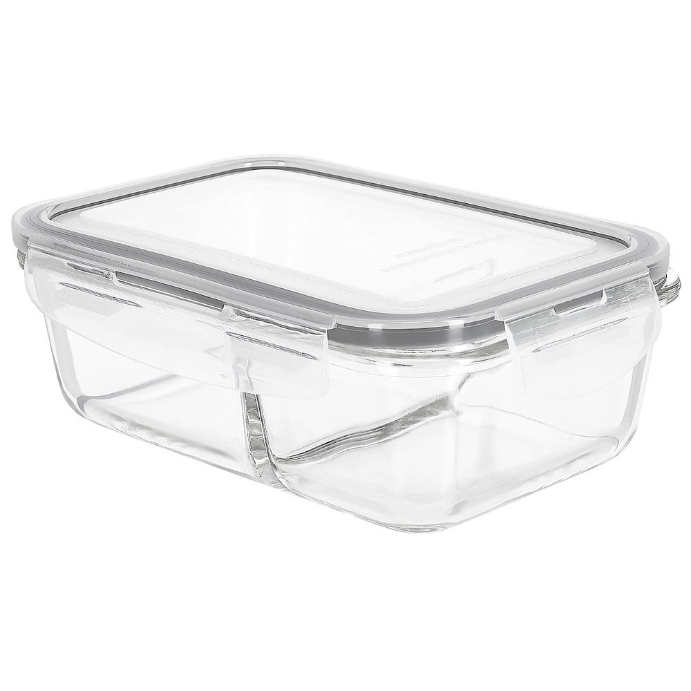 Matboks Glass 0,8l, 2 rom