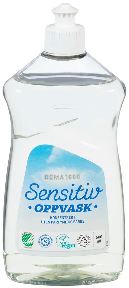 REMA 1000 Oppvaskmiddel Sensitive Konsentrert