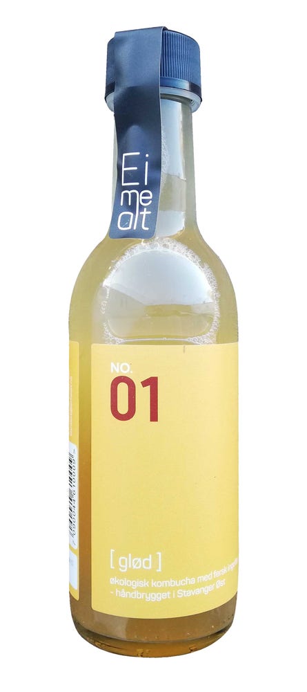 Eimealt Kombucha Ingefær