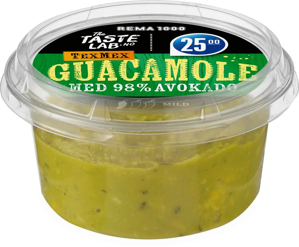 REMA 1000 Dip Mild Guacamole Taste Lab