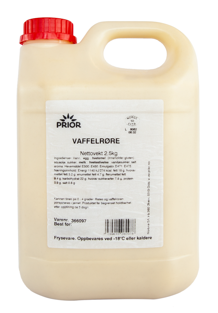 Prior Vaffelrøre på Kanne