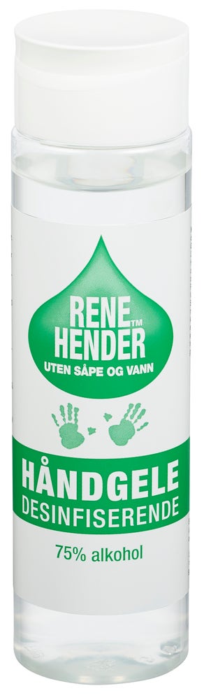 Rene Hender 250ml anti bak 75 % alkohol