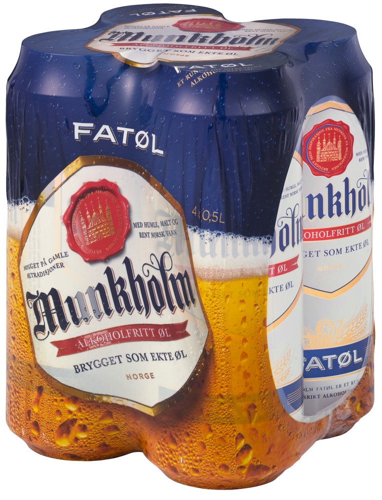 Munkholm Fatøl 0,50 l boks 4 pk
