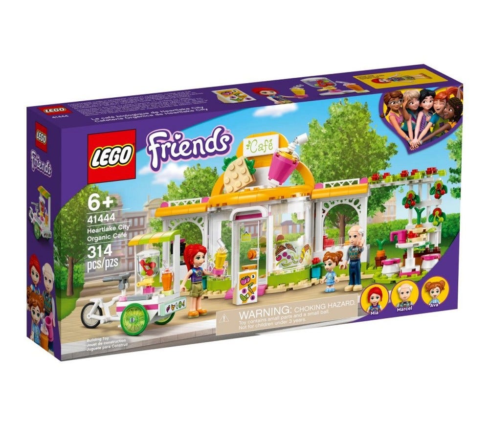 Sprell LEGO Friends Heartlake Citys økologiske kafé