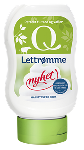 Q-meieriene Lettrømme Flaske, 250ml