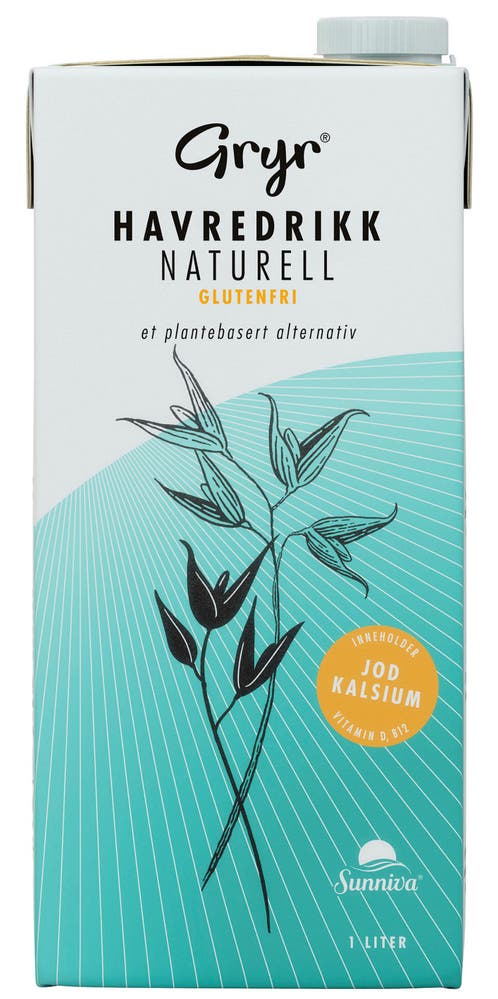 Sunniva Gryr Havredrikk Naturell 1,5%