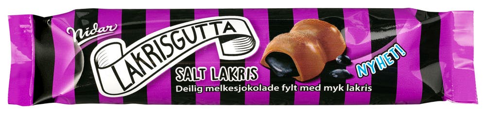 Nidar Lakrisgutta Sjokoladebar