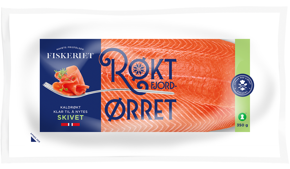 Fiskeriet Røkt ørret Skivet