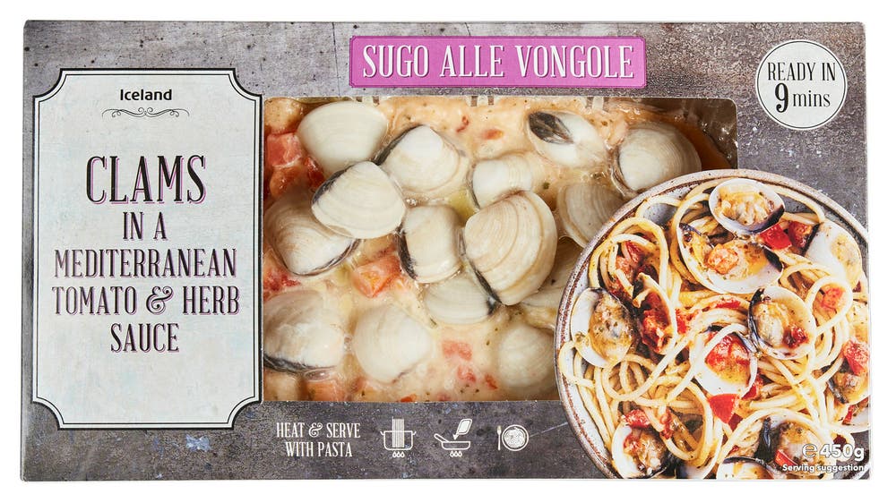 Iceland Sugo Alle Vongole
