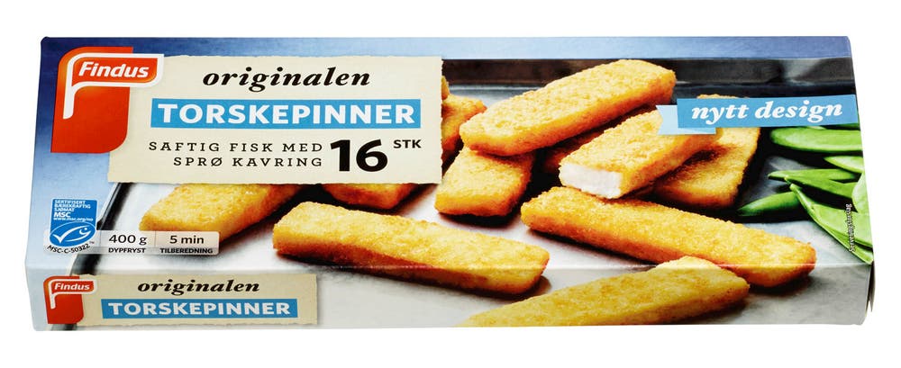 Findus Torskepinner