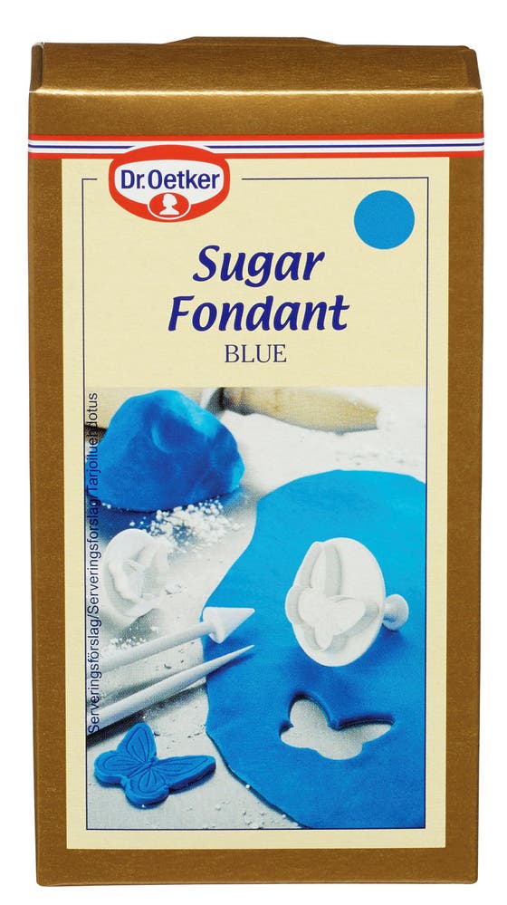 Dr. Oetker Blå Sukkerfondant