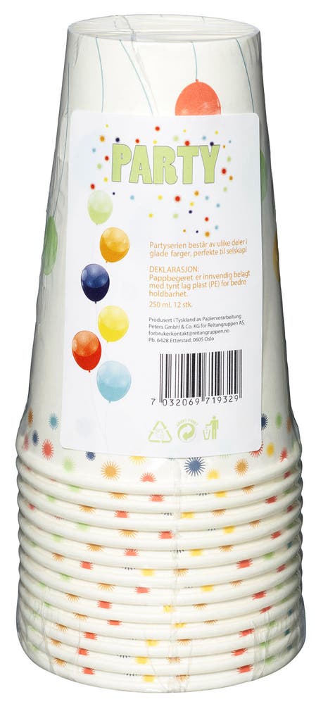 Soft Style Pappbeger Party 25cl