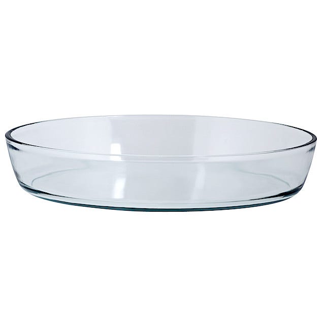 Ildfastform oval 35 x 24 x 7 cm