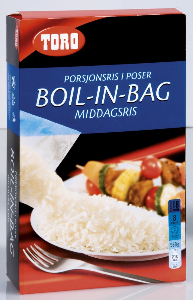 Toro Middagsris Boil-in-bag