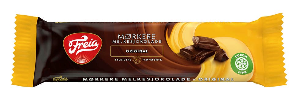 Freia Mørkere Melkesjokolade Original