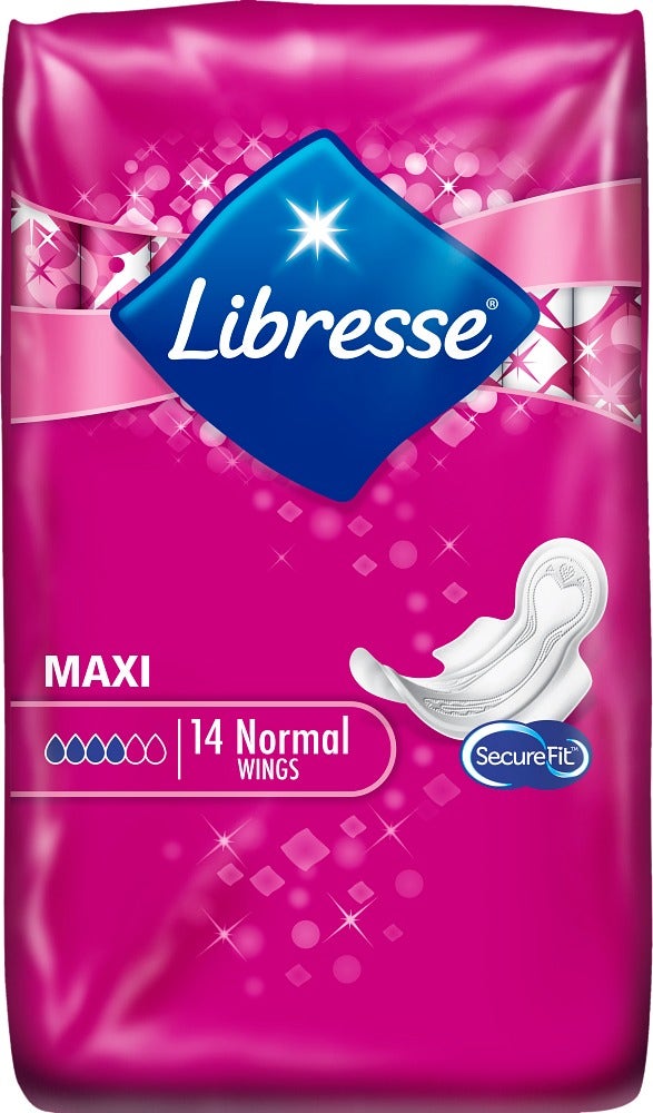 Libresse Maxi Normal Wing 14stk