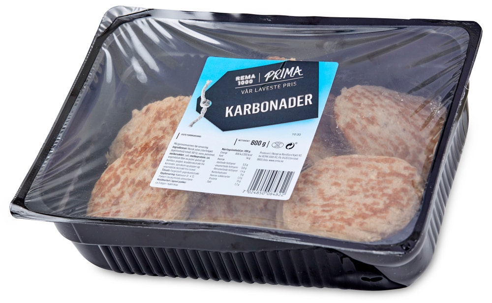 Prima Lavpris Karbonader Ferske