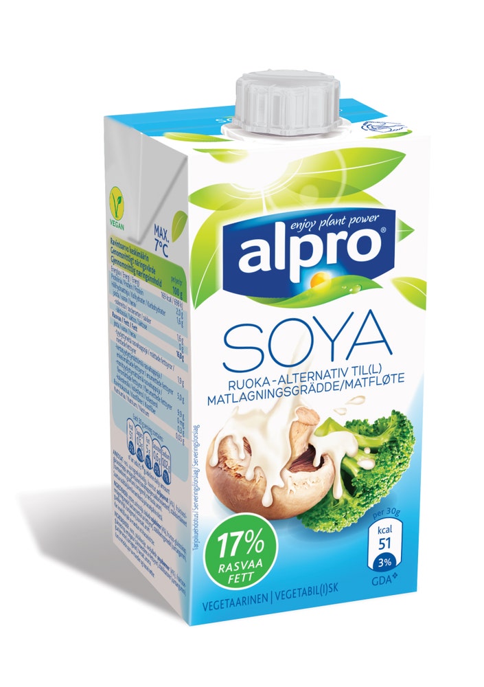 Alpro Soyamatfløte 17%