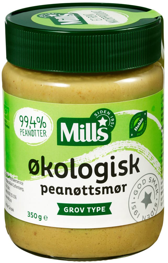 Mills Peanutbutter Økologisk