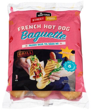 Hatting French Hot Dog 3pk