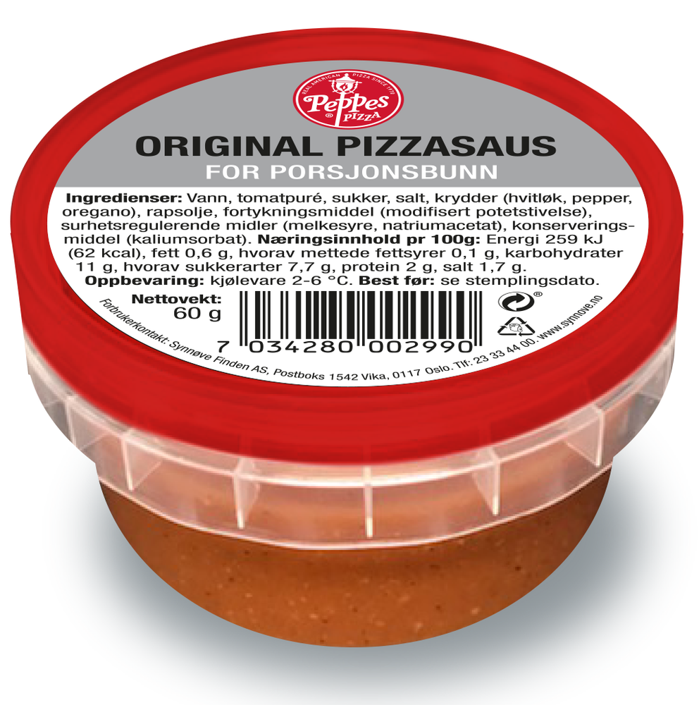 Peppes Pizza Peppes Original Pizzasaus