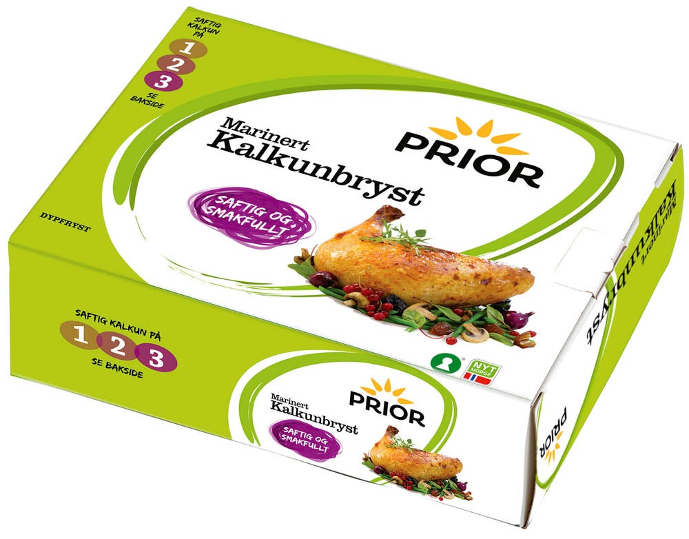 Prior Kalkunbryst Marinert