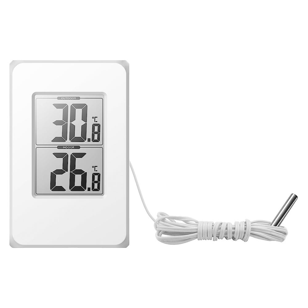 Clas Ohlson Termometer ute/inne 1,5m kabel