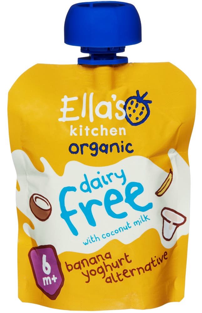 Ella's Kitchen Yoghurt Melkefri Banan Fra 6 mnd