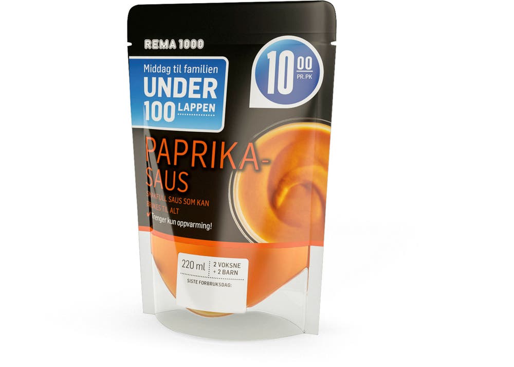 REMA 1000 Paprikasaus