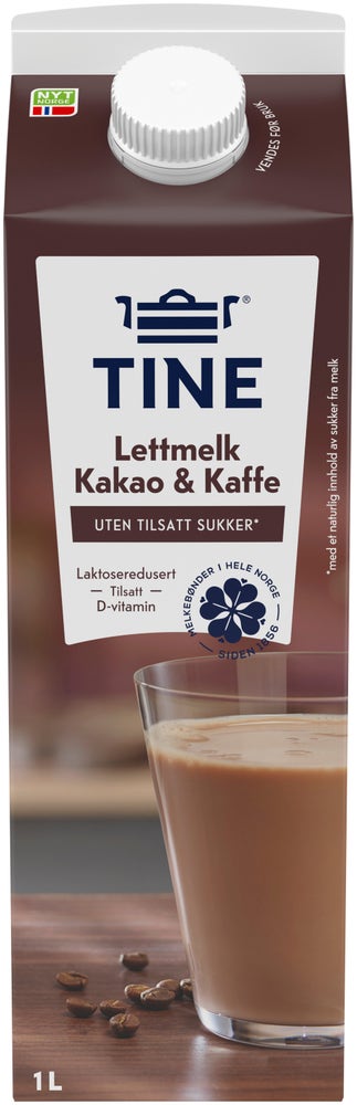 Tine Tinemelk med Kaffe og kakao