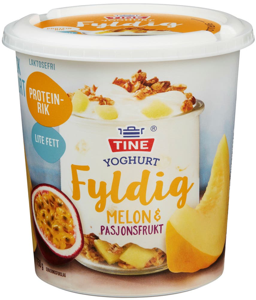 Tine Yoghurt Fyldig Melon & Pasjonsfrukt