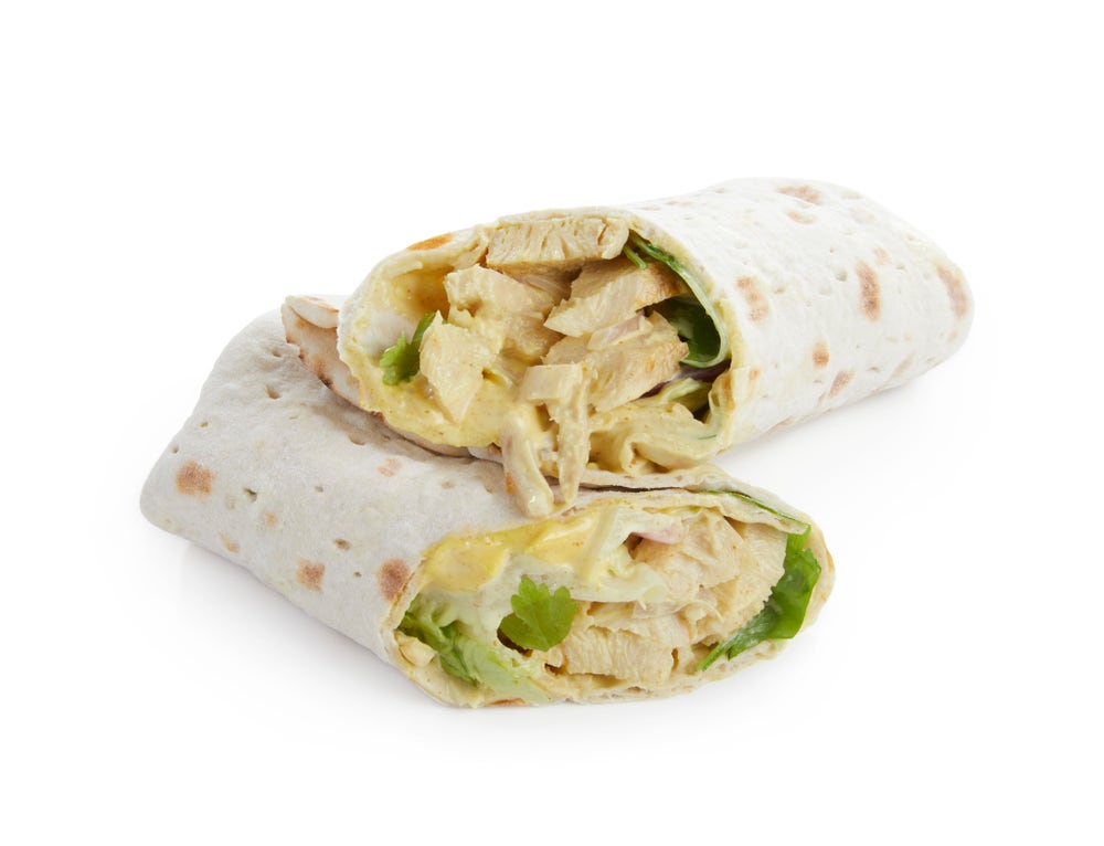 Picnic Nysmurt Wrap Kylling Curry