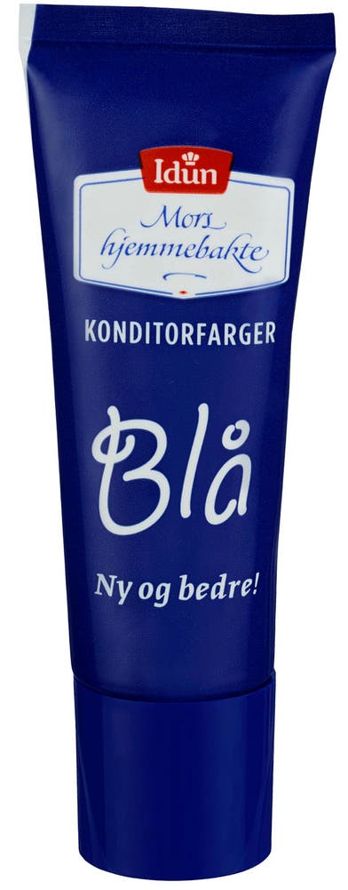 Idun Blå Konditorfarge