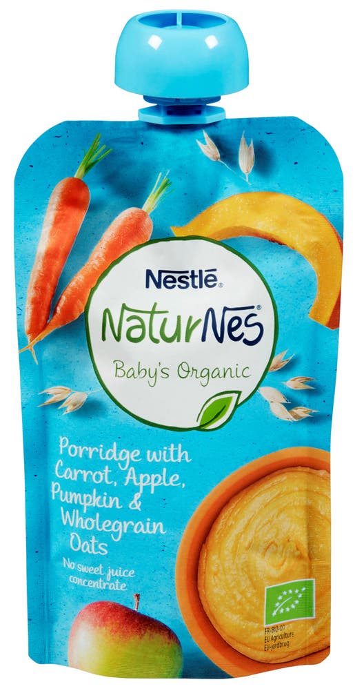 Nestlé Grøt Grønnsaksmoothie Økologisk fra 6 mnd