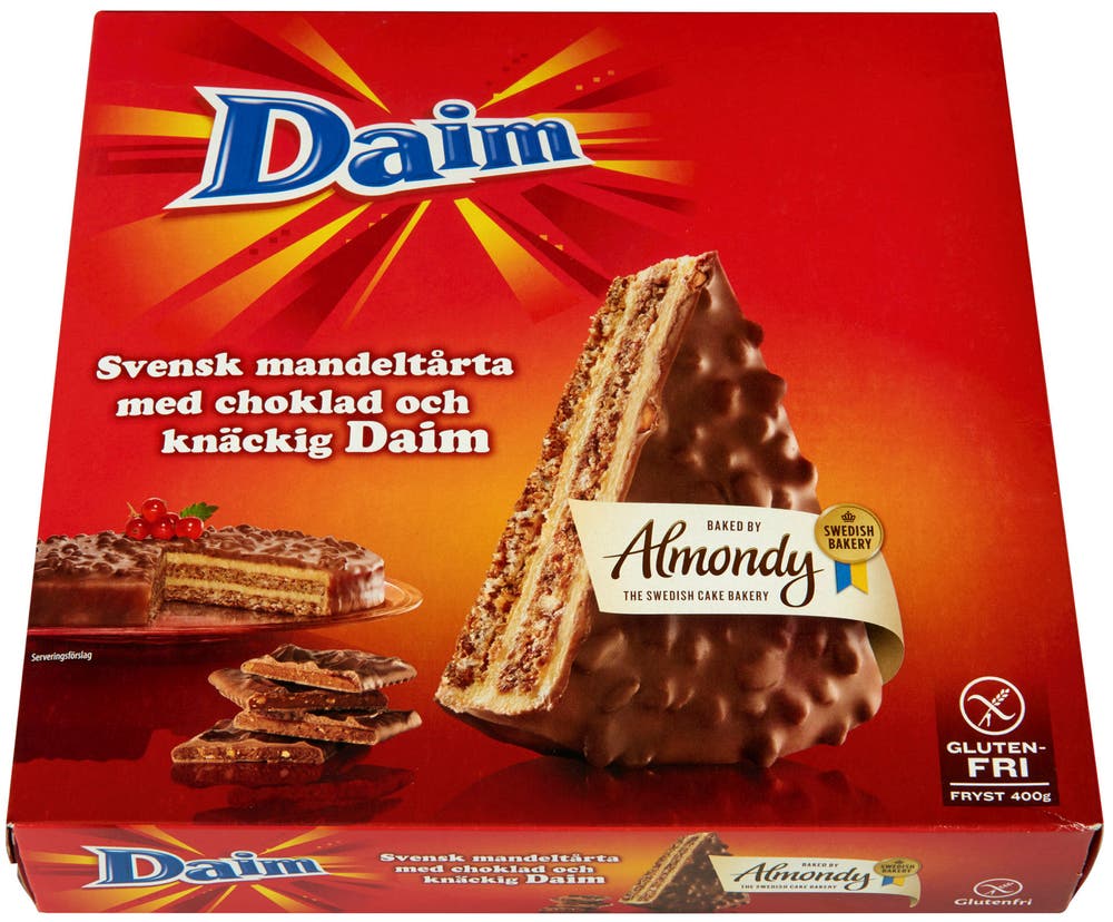 Almondy Mandelkake Daim