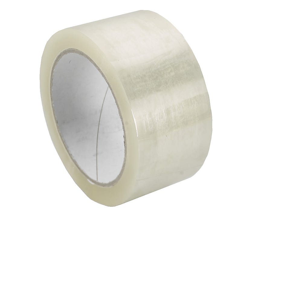 Clas Ohlson Pakketeip 50mm Transparent