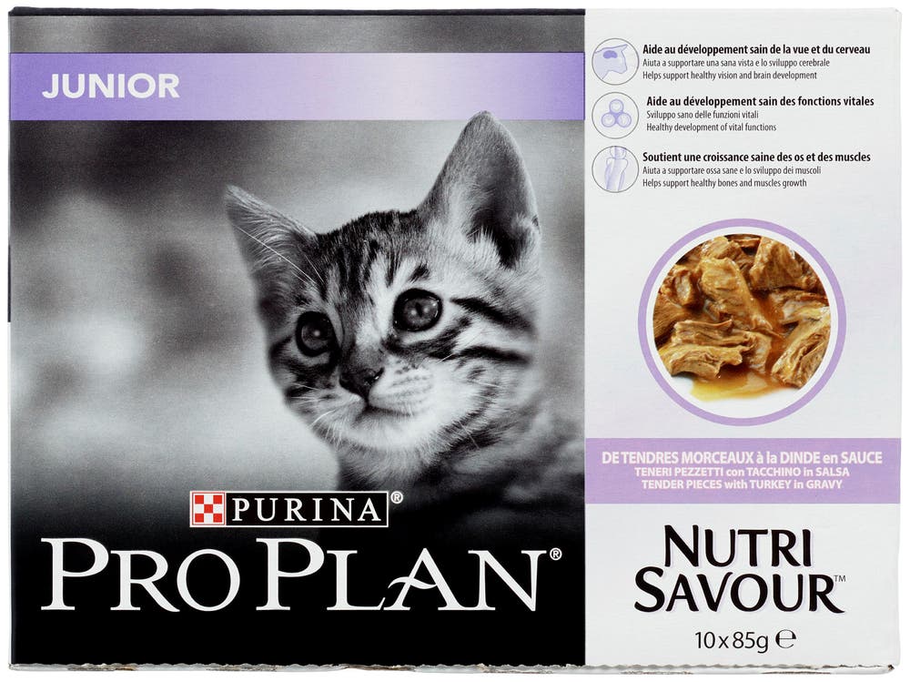Pro Plan Junior Turkey 10 Pack 10x85g