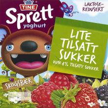 Tine Sprett Yoghurt Skogsbær 4x125g