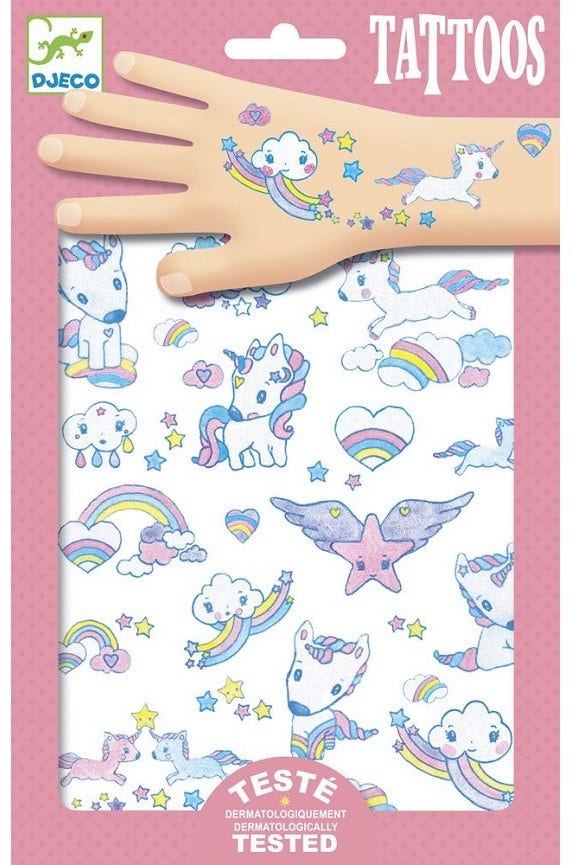 Sprell Tatoveringer med Enhjørninger