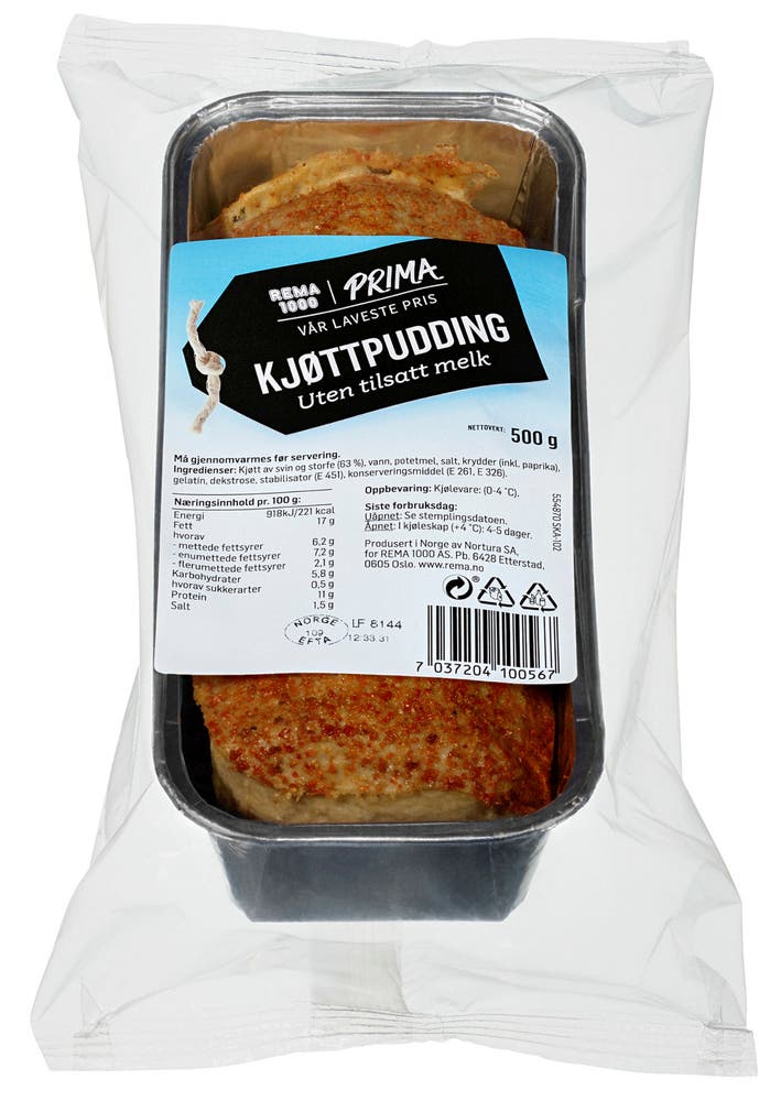REMA 1000 Kjøttpudding