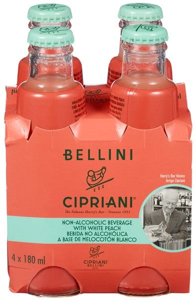 Bellini Mix Cipriani 4x180ml