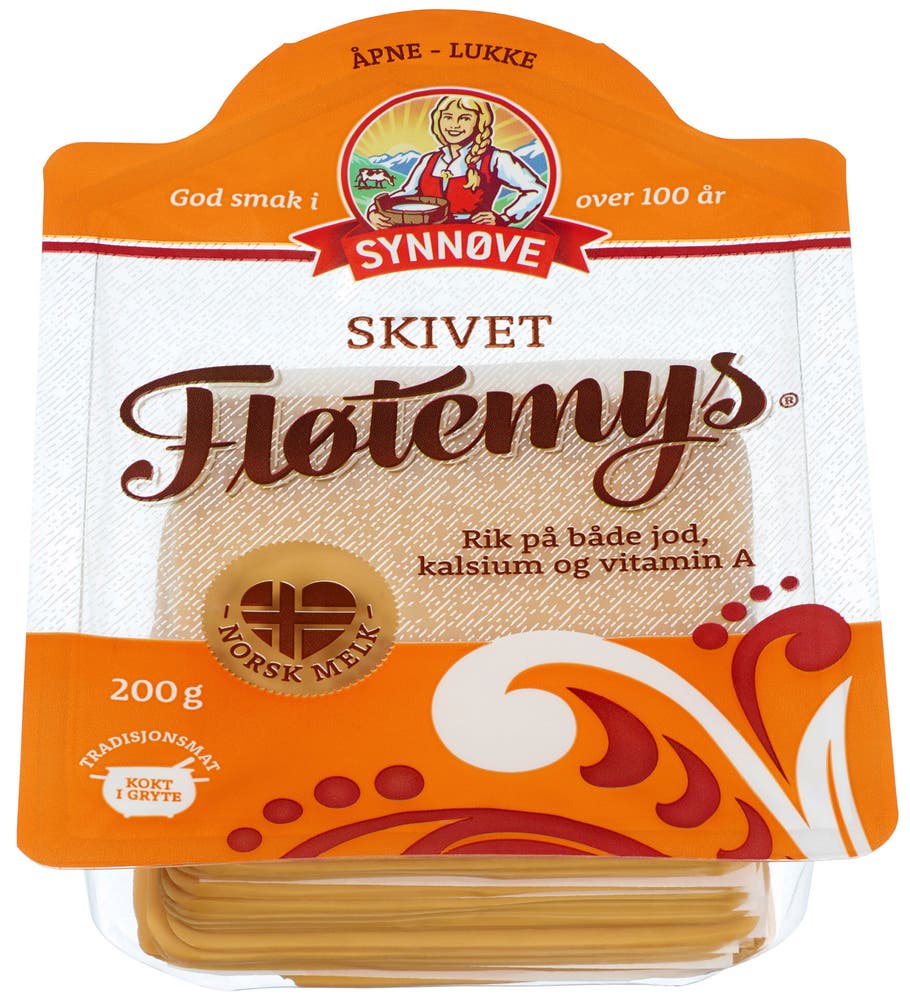 Synnøve Skivet Fløtemysost