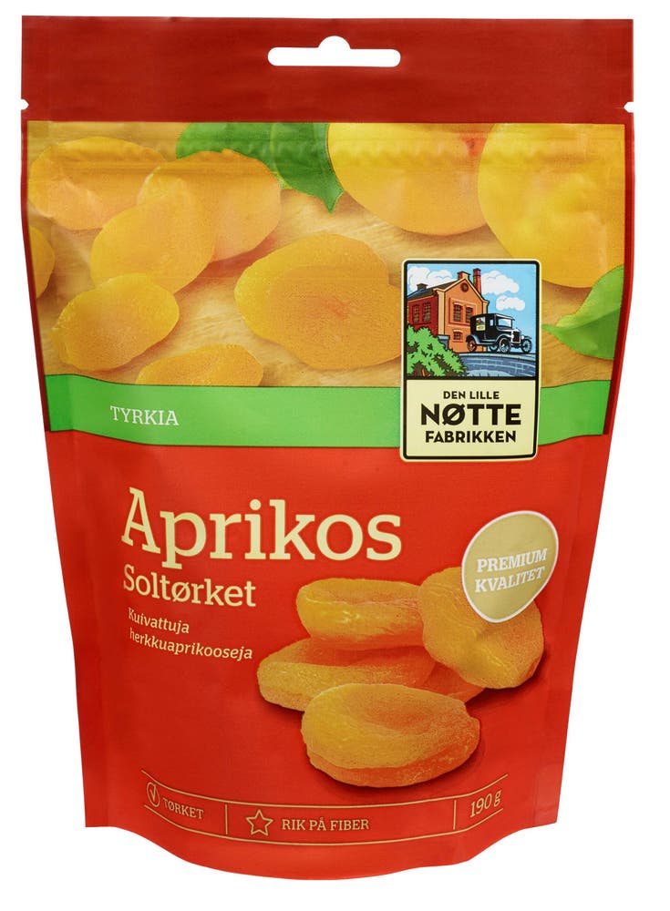 Den Lille Nøttefabrikken Aprikos Tørket