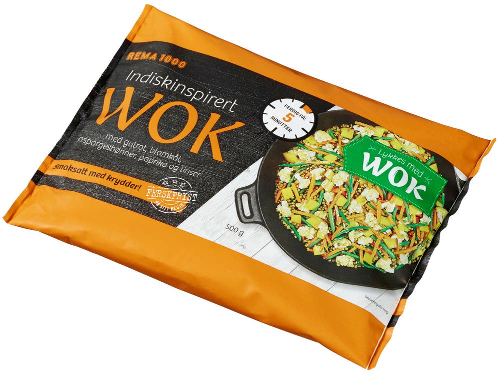 REMA 1000 Indisk-inspirert Wok