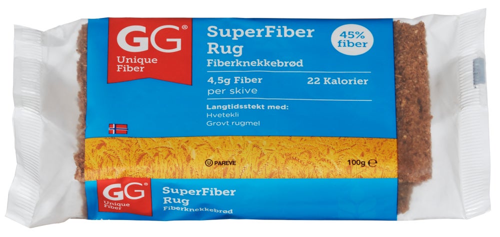 Uniqe Fiber GG Superfiber Rug Klibrød