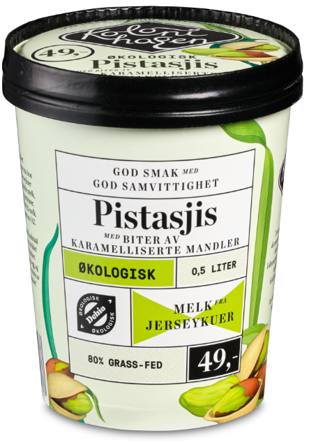Kolonihagen Pistasjis med Karamelliserte Mandler Økologisk