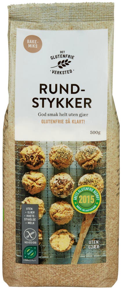 Det Glutenfrie Verksted Rundstykker Uten Gjær