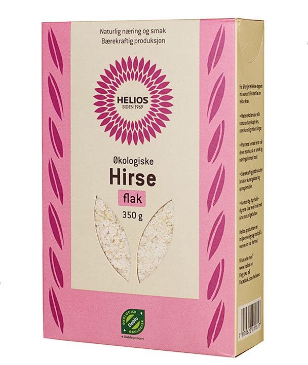 Helios Hirseflak Økologisk