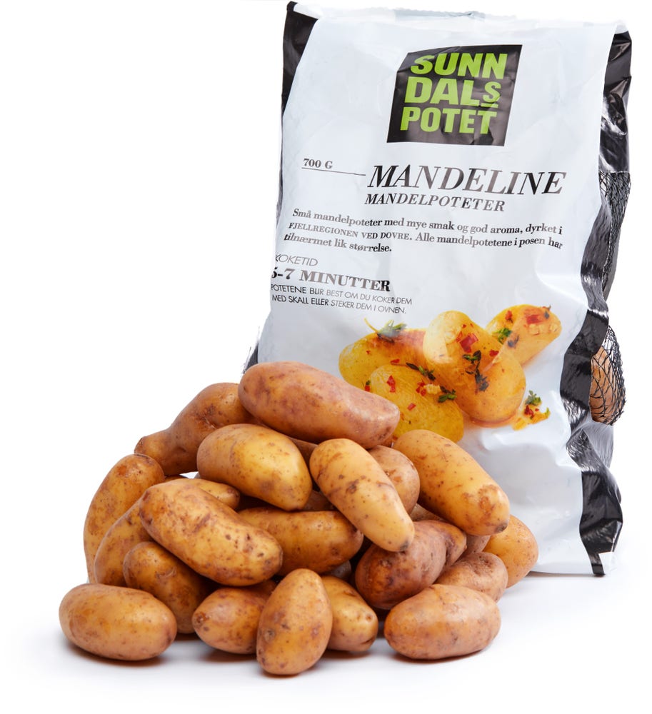 Små Mandelpoteter Mandeline